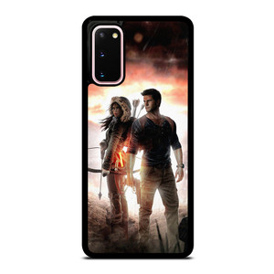 NATHAN DRAKE AND LARA CROFT UNCHARTED GAMES Samsung Galaxy S20 Case Cover NATHAN DRAKE AND LARA CROFT UNCHARTED GAMES Samsung Galaxy S20 Case Cover
