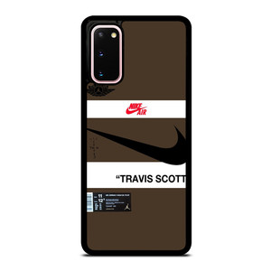 NIKE AIR JORDAN TRAVIS SCOTT BROWN Samsung Galaxy S20 Case Cover NIKE AIR JORDAN TRAVIS SCOTT BROWN Samsung Galaxy S20 Case Cover