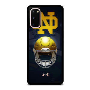 NOTRE DAME FIGHTING IRISH HELMET UNDER ARMOUR Samsung Galaxy S20 Case Cover NOTRE DAME FIGHTING IRISH HELMET UNDER ARMOUR Samsung Galaxy S20 Case Cover