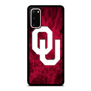 OKLAHOMA SOONERS SMOKED LOGO Samsung Galaxy S20 Case Cover OKLAHOMA SOONERS SMOKED LOGO Samsung Galaxy S20 Case Cover