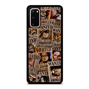 ONE PIECE WANTED POSTER COLLECTION Samsung Galaxy S20 Case Cover ONE PIECE WANTED POSTER COLLECTION Samsung Galaxy S20 Case Cover