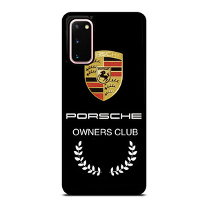 PORSCHE OWNERS CLUB LOGO Samsung Galaxy S20 Case Cover PORSCHE OWNERS CLUB LOGO Samsung Galaxy S20 Case Cover