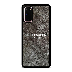 SAINT LAURENT PARIS RASFUR FABRIC Samsung Galaxy S20 Case Cover SAINT LAURENT PARIS RASFUR FABRIC Samsung Galaxy S20 Case Cover