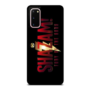 SHAZAM FURY OF THE GODS LOGO Samsung Galaxy S20 Case Cover SHAZAM FURY OF THE GODS LOGO Samsung Galaxy S20 Case Cover