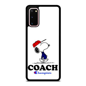 SNOOPY COACH CHAMPION LOGO Samsung Galaxy S20 Case Cover