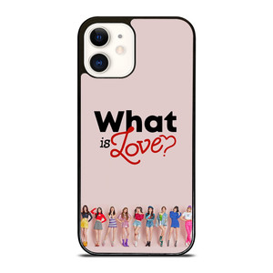 TWICE WHAT IS LOVE iPhone 12 Case Cover TWICE WHAT IS LOVE iPhone 12 Case Cover