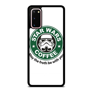STARBUCKS COFFEE STAR WARS MAY THE FROTH BE WITH YOU Samsung Galaxy S20 Case Cover STARBUCKS COFFEE STAR WARS MAY THE FROTH BE WITH YOU Samsung Galaxy S20 Case Cover