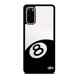 STUSSY 8 BALL BLACK Samsung Galaxy S20 Case Cover STUSSY 8 BALL BLACK Samsung Galaxy S20 Case Cover