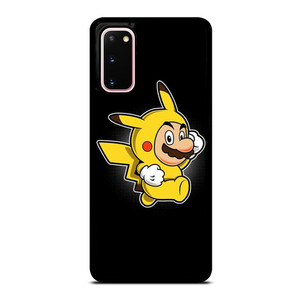 SUPER MARIO BROS X PIKACHU POKEMON Samsung Galaxy S20 Case Cover SUPER MARIO BROS X PIKACHU POKEMON Samsung Galaxy S20 Case Cover