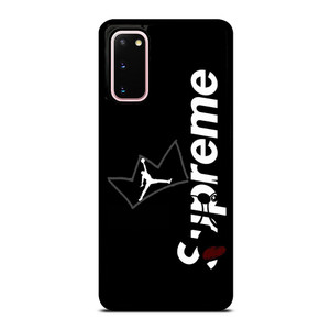 SUPREME AIR JORDAN CROWN Samsung Galaxy S20 Case Cover SUPREME AIR JORDAN CROWN Samsung Galaxy S20 Case Cover