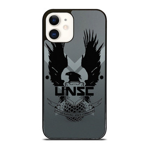 UNITED NATIONS SPACE COMMAND HALO INFINITE  iPhone 12 Case Cover UNITED NATIONS SPACE COMMAND HALO INFINITE  iPhone 12 Case Cover