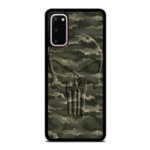 THE PUNISHER CAMO CARBON Samsung Galaxy S20 Case Cover THE PUNISHER CAMO CARBON Samsung Galaxy S20 Case Cover