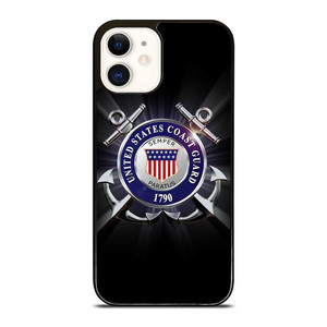 UNITED STATES COAST GUARD SYMBOL iPhone 12 Case Cover UNITED STATES COAST GUARD SYMBOL iPhone 12 Case Cover