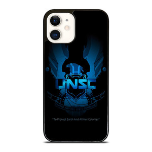 UNSC UNITED NATIONS SPACE COMMAND LOGO 2  iPhone 12 Case Cover UNSC UNITED NATIONS SPACE COMMAND LOGO 2  iPhone 12 Case Cover