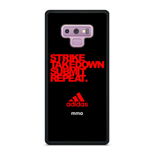 ADIDAS MMA QUOTES Samsung Galaxy Note 9 Case Cover ADIDAS MMA QUOTES Samsung Galaxy Note 9 Case Cover