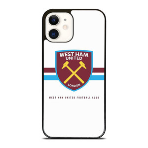 WEST HAM UNITED FOOTBALL CLUB LONDON iPhone 12 Case Cover WEST HAM UNITED FOOTBALL CLUB LONDON iPhone 12 Case Cover