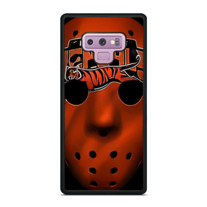 CINCINNATI BENGALS JASON FRIDAY MASK Samsung Galaxy Note 9 Case Cover CINCINNATI BENGALS JASON FRIDAY MASK Samsung Galaxy Note 9 Case Cover