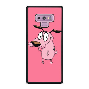 COURAGE THE COWARDLY DOG CARTOON PINK Samsung Galaxy Note 9 Case Cover COURAGE THE COWARDLY DOG CARTOON PINK Samsung Galaxy Note 9 Case Cover
