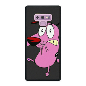 COURAGE THE COWARDLY DOG PINK Samsung Galaxy Note 9 Case Cover COURAGE THE COWARDLY DOG PINK Samsung Galaxy Note 9 Case Cover