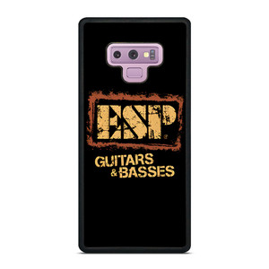 ESP GUITARS AND BASSES LOGO Samsung Galaxy Note 9 Case Cover ESP GUITARS AND BASSES LOGO Samsung Galaxy Note 9 Case Cover