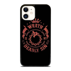 WRATH SEVEN DEADLY SINS SYMBOL iPhone 12 Case Cover WRATH SEVEN DEADLY SINS SYMBOL iPhone 12 Case Cover