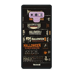 HALLOWEEN HORROR MOVIES COLLECTION Samsung Galaxy Note 9 Case Cover HALLOWEEN HORROR MOVIES COLLECTION Samsung Galaxy Note 9 Case Cover