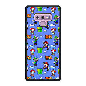 MARIO BROS LUIGI TOAD CUTE PATTERN Samsung Galaxy Note 9 Case Cover MARIO BROS LUIGI TOAD CUTE PATTERN Samsung Galaxy Note 9 Case Cover