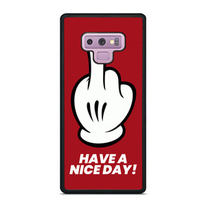 MICKEY MOUSE HAVE A NICE DAY Samsung Galaxy Note 9 Case Cover
