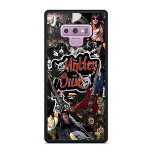 MOTLEY CRUE BAND COLLAGE Samsung Galaxy Note 9 Case Cover