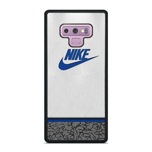 NIKE AIR JORDAN LEATHER BLUE Samsung Galaxy Note 9 Case Cover NIKE AIR JORDAN LEATHER BLUE Samsung Galaxy Note 9 Case Cover