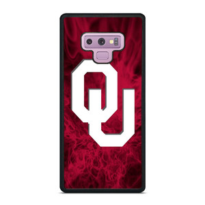 OKLAHOMA SOONERS SMOKED LOGO Samsung Galaxy Note 9 Case Cover
