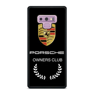 PORSCHE OWNERS CLUB LOGO Samsung Galaxy Note 9 Case Cover