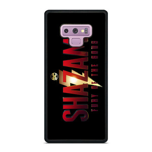 SHAZAM FURY OF THE GODS LOGO Samsung Galaxy Note 9 Case Cover SHAZAM FURY OF THE GODS LOGO Samsung Galaxy Note 9 Case Cover