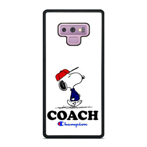SNOOPY COACH CHAMPION LOGO Samsung Galaxy Note 9 Case Cover