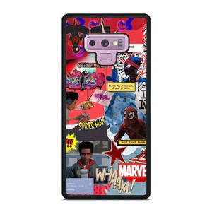 SPIDERMAN MILES MORALES COLLAGE 2 Samsung Galaxy Note 9 Case Cover SPIDERMAN MILES MORALES COLLAGE 2 Samsung Galaxy Note 9 Case Cover