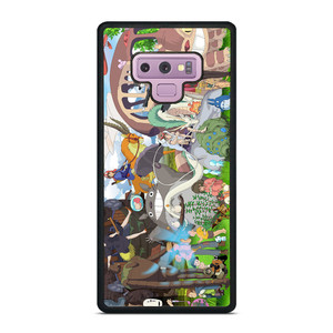 STUDIO GHIBLI ALL CHARACTERS Samsung Galaxy Note 9 Case Cover STUDIO GHIBLI ALL CHARACTERS Samsung Galaxy Note 9 Case Cover