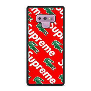 SUPREME X LACOSTE Samsung Galaxy Note 9 Case Cover