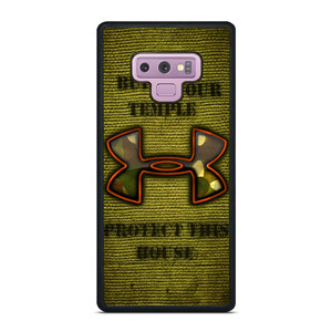 UNDER ARMOUR BUILD YOUR TEMPLE Samsung Galaxy Note 9 Case Cover UNDER ARMOUR BUILD YOUR TEMPLE Samsung Galaxy Note 9 Case Cover
