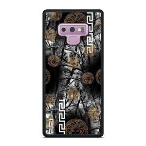 VERCASE CAMO LEAF BLACK WHITE Samsung Galaxy Note 9 Case Cover