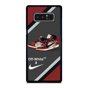 NIKE SWOOSH AIR JORDAN HIGH OFF WHITE Samsung Galaxy Note 8 Case Cover