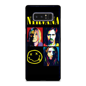NIRVANA ROCK BAND WPAP Samsung Galaxy Note 8 Case Cover NIRVANA ROCK BAND WPAP Samsung Galaxy Note 8 Case Cover