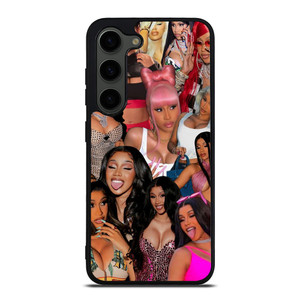 CARDI B RAPPER COLLAGE  Samsung Galaxy S23 Plus Case Cover