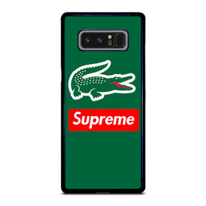 SUPREME X LACOSTE LOGO Samsung Galaxy Note 8 Case Cover SUPREME X LACOSTE LOGO Samsung Galaxy Note 8 Case Cover