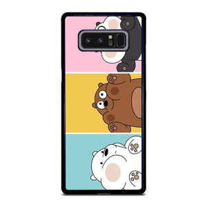 WE BARE BEARS CUTE COLLAGE Samsung Galaxy Note 8 Case Cover WE BARE BEARS CUTE COLLAGE Samsung Galaxy Note 8 Case Cover