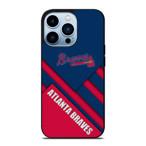 ATLANTA BRAVES BASEBALL ABSTRACT LOGO iPhone 13 Pro Max Case Cover
