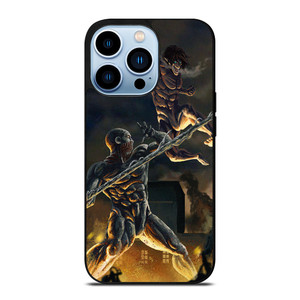 ATTACK ON TITAN VS WARHAMMER TITAN iPhone 13 Pro Max Case Cover ATTACK ON TITAN VS WARHAMMER TITAN iPhone 13 Pro Max Case Cover