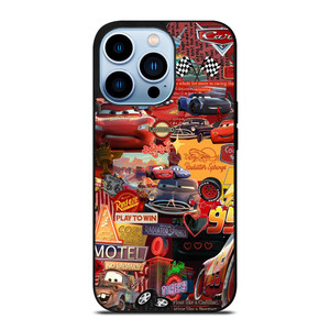 DISNEY CARS MOVIE COLLAGE iPhone 13 Pro Max Case Cover