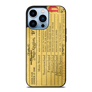 DISNEY WORLD TICKET iPhone 13 Pro Max Case Cover DISNEY WORLD TICKET iPhone 13 Pro Max Case Cover
