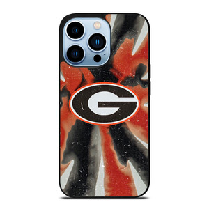 GEORGIA BULLDOGS PSYCHEDELIC LOGO iPhone 13 Pro Max Case Cover
