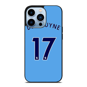 KEVIN DE BRUYNE MANCHESTER CITY HOME KIT iPhone 13 Pro Max Case Cover